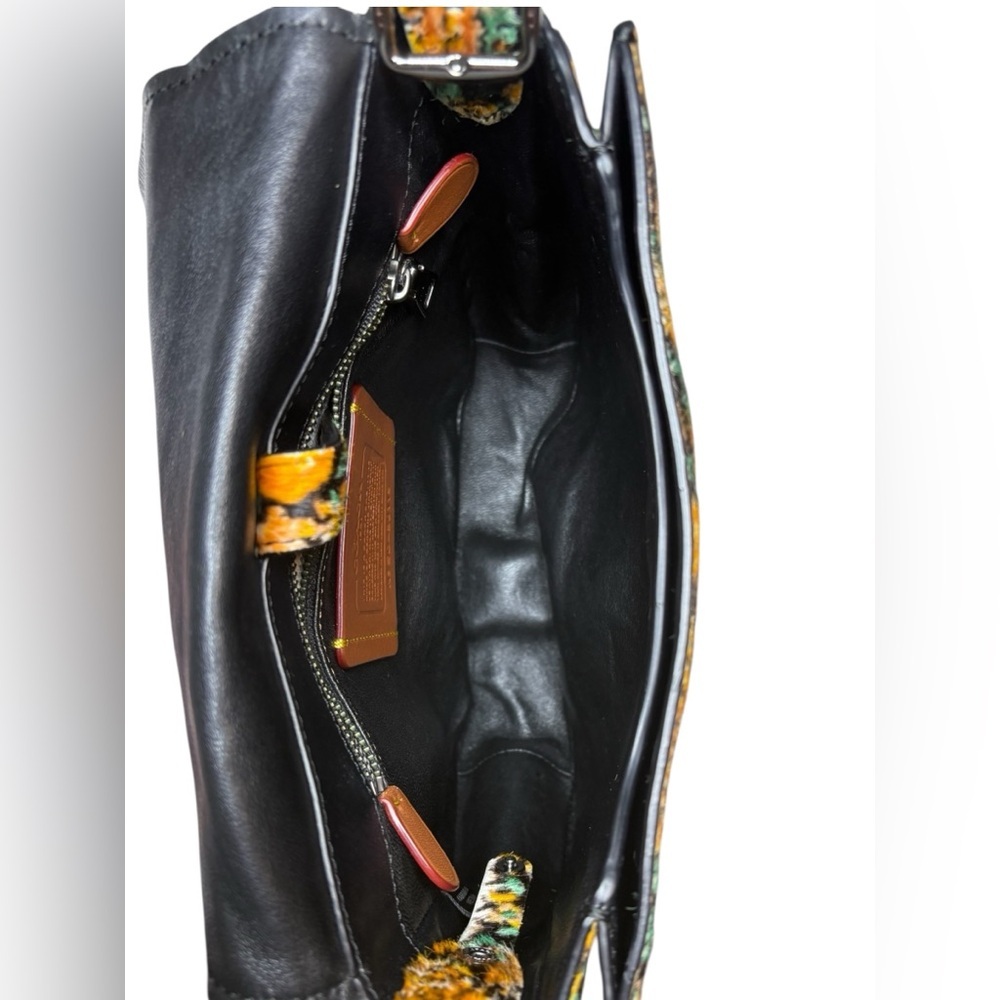 Coach 1941 Saddle 23 Printed Haircalf Crossbody Limited Edition Floral Unicorn - Picture 10 of 17